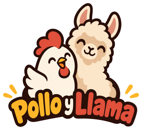 Pollo y Llama